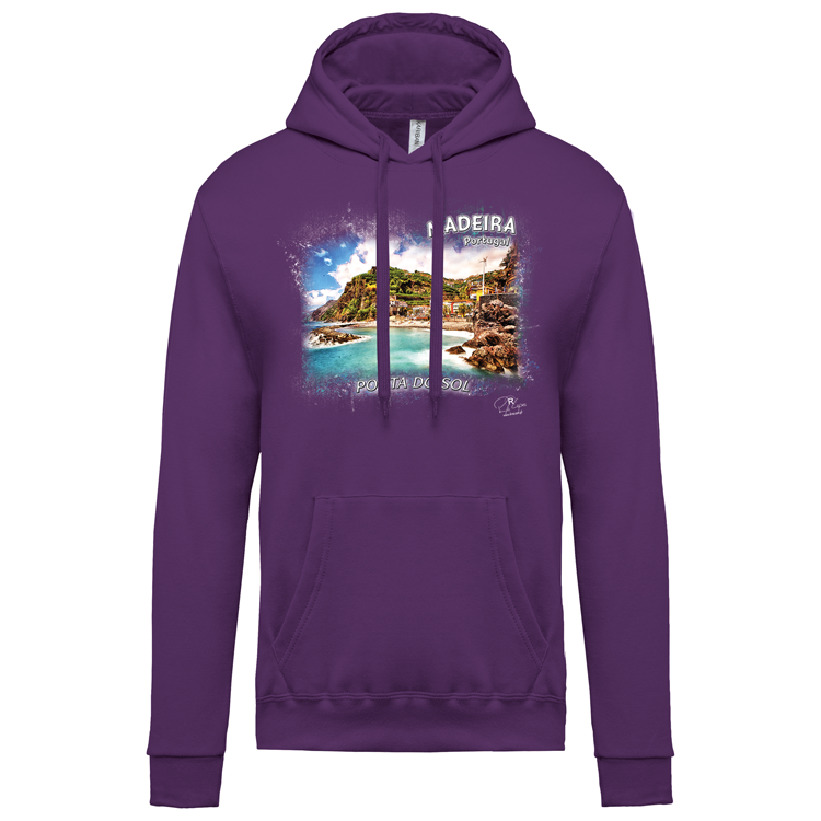 Sweatshirt Kariban com Capuz Ponta do Sol