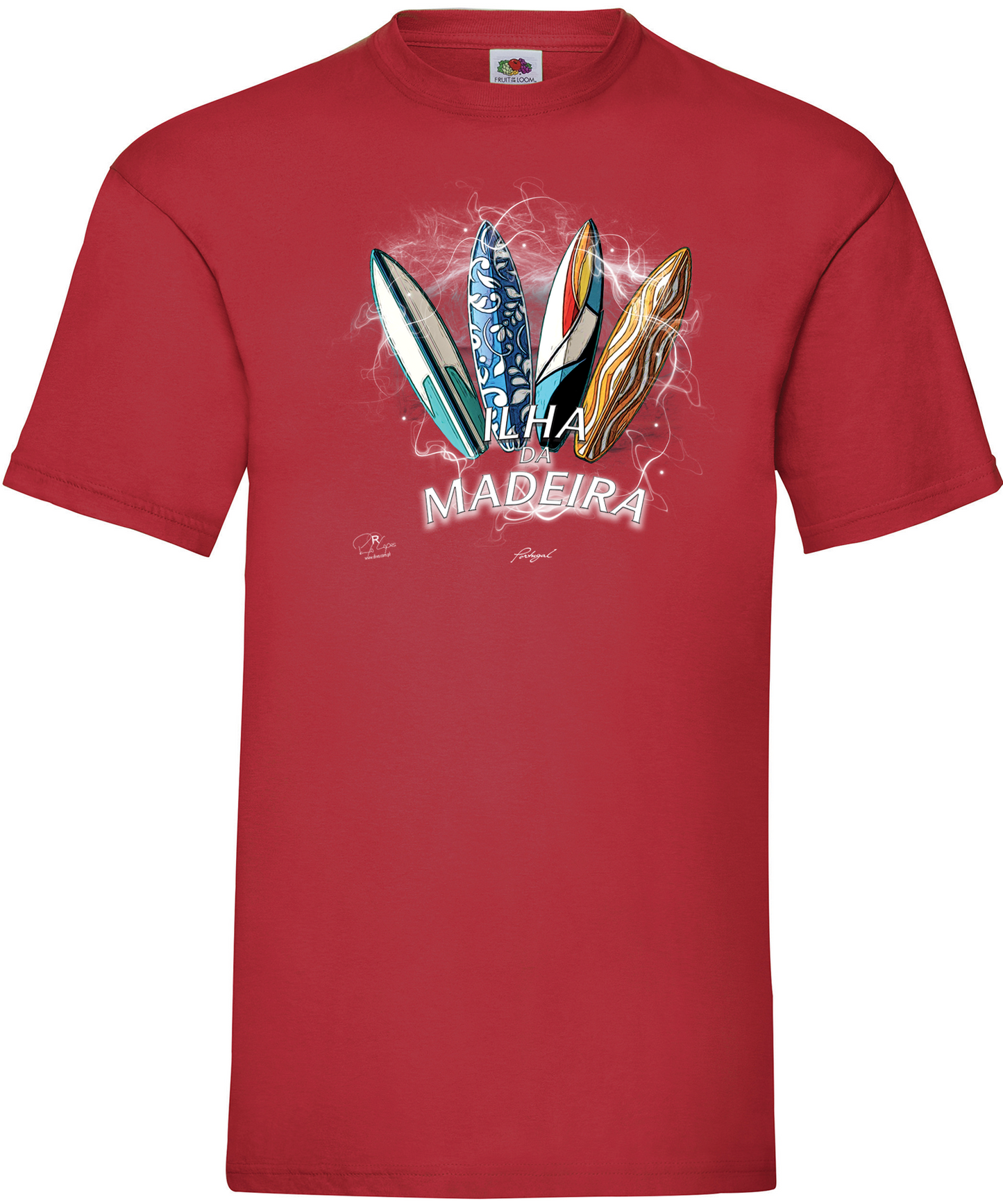 T-shirt Surfboards Ilha da Madeira