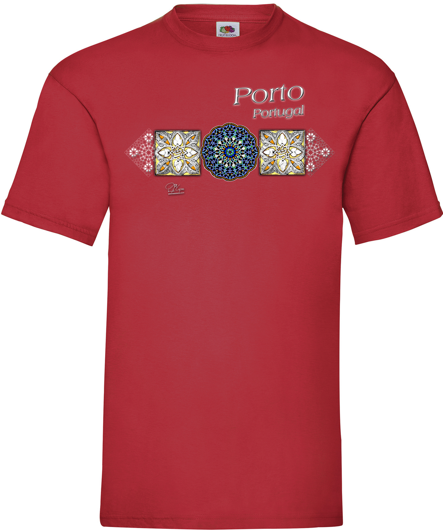 T-shirt Azulejo Árabe Porto