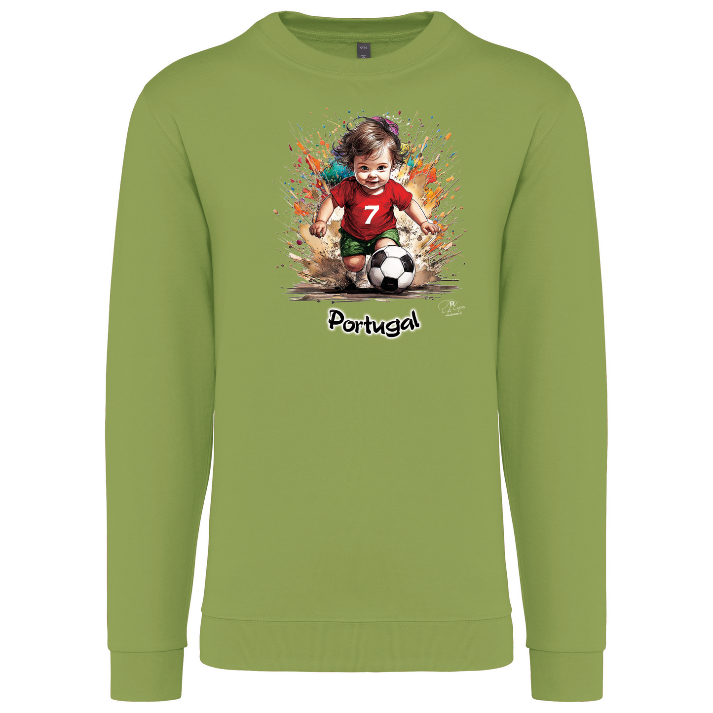 Sweatshirt Kariban sem Capuz 7 Portugal