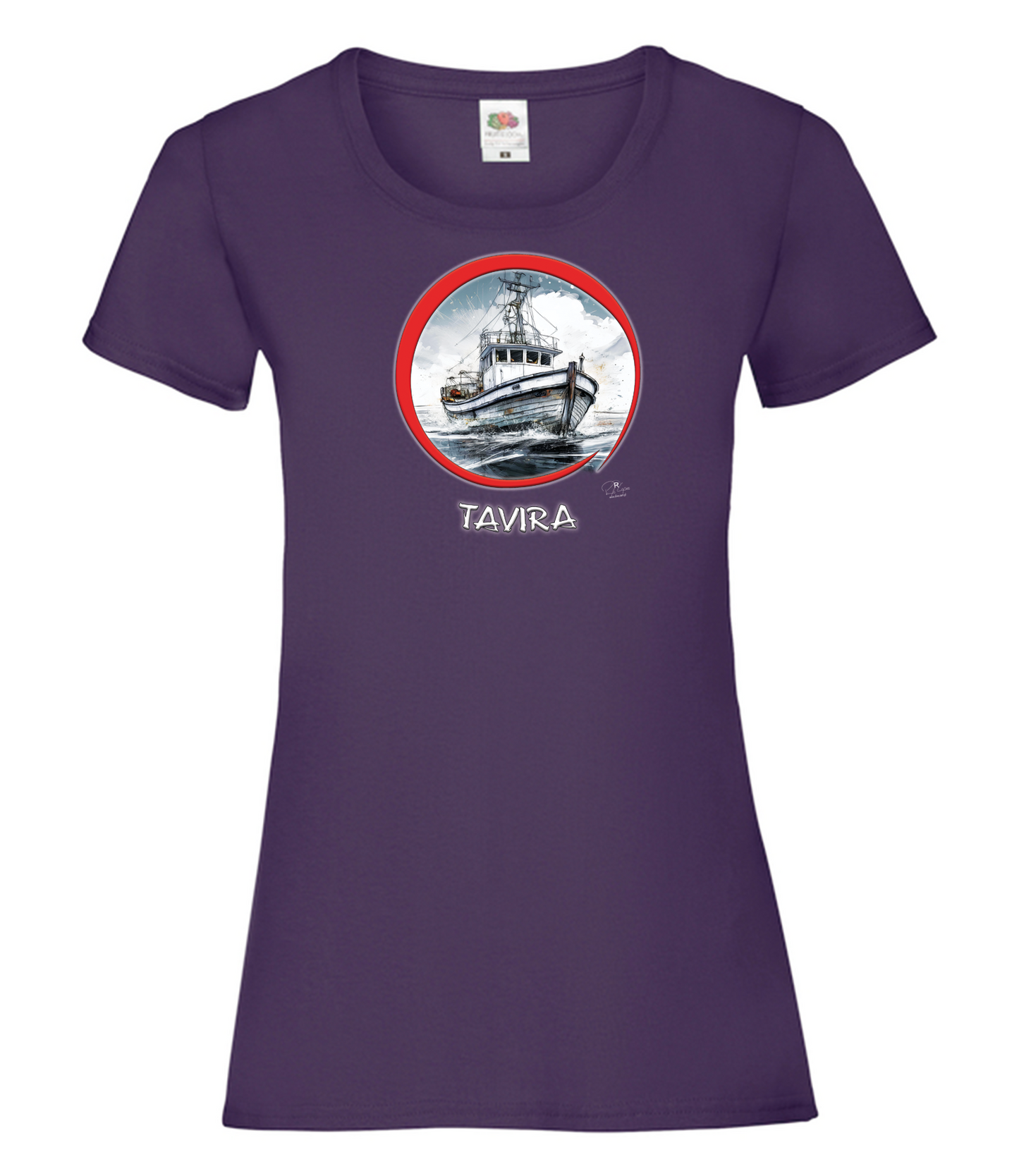 T-shirt Senhora Traineira Tavira