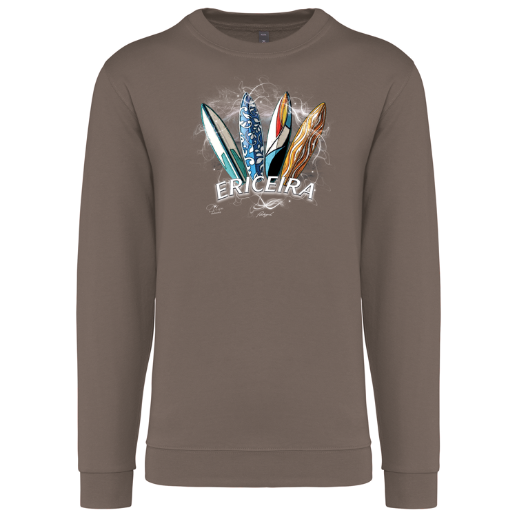 Sweatshirt Kariban sem Capuz Surfboards Ericeira