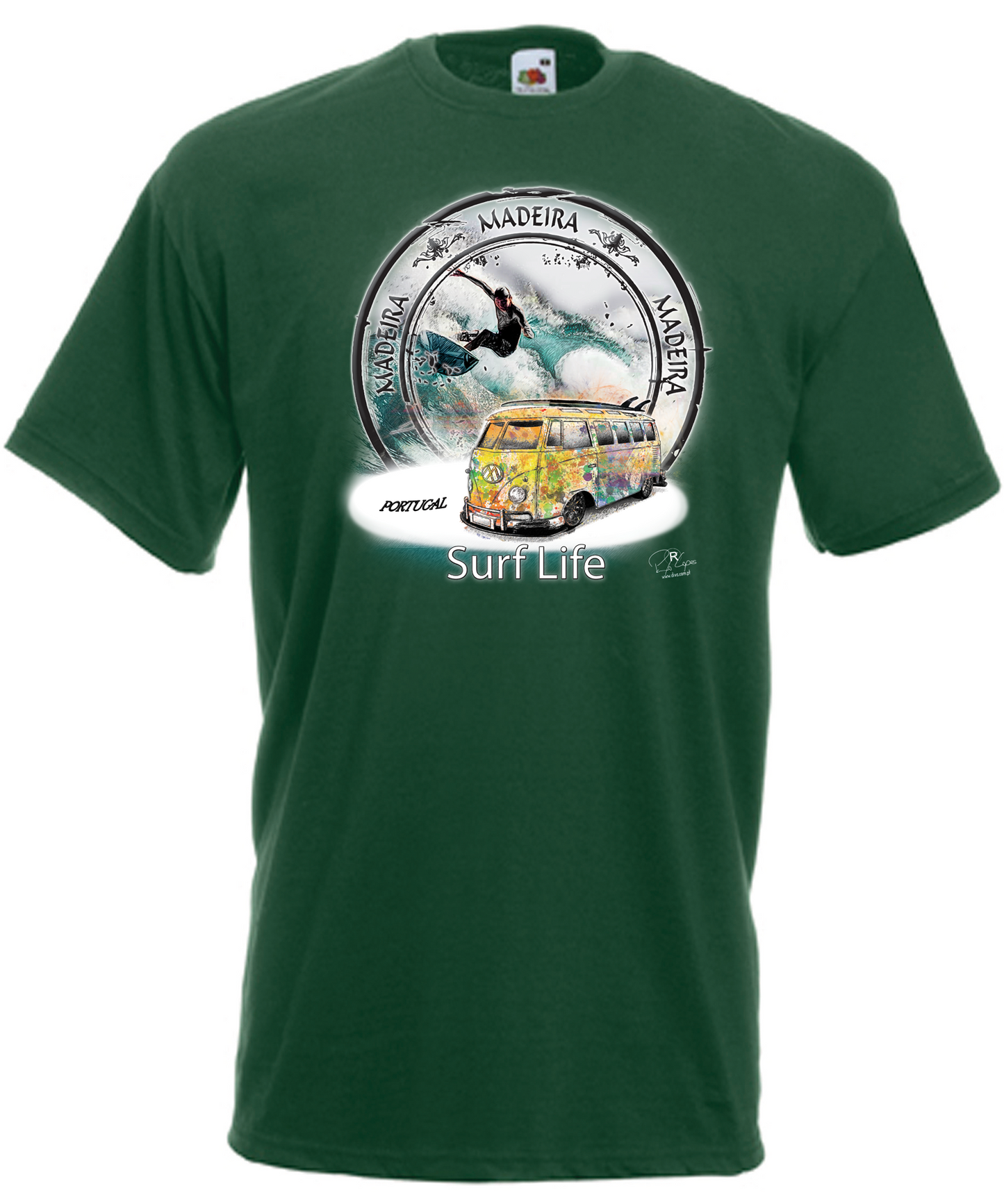 T-shirt Surf Life Madeira