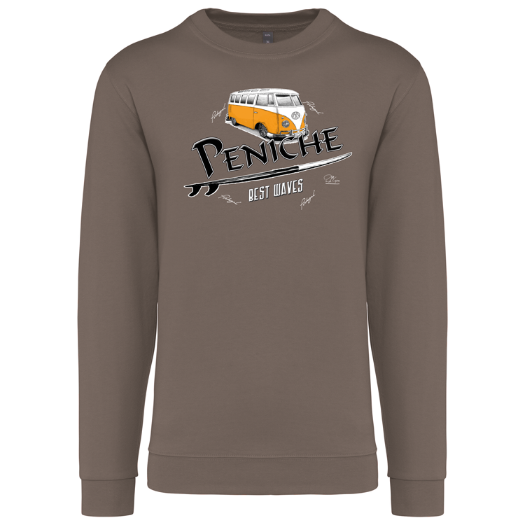 Sweatshirt Kariban sem Capuz Pão de Forma Peniche