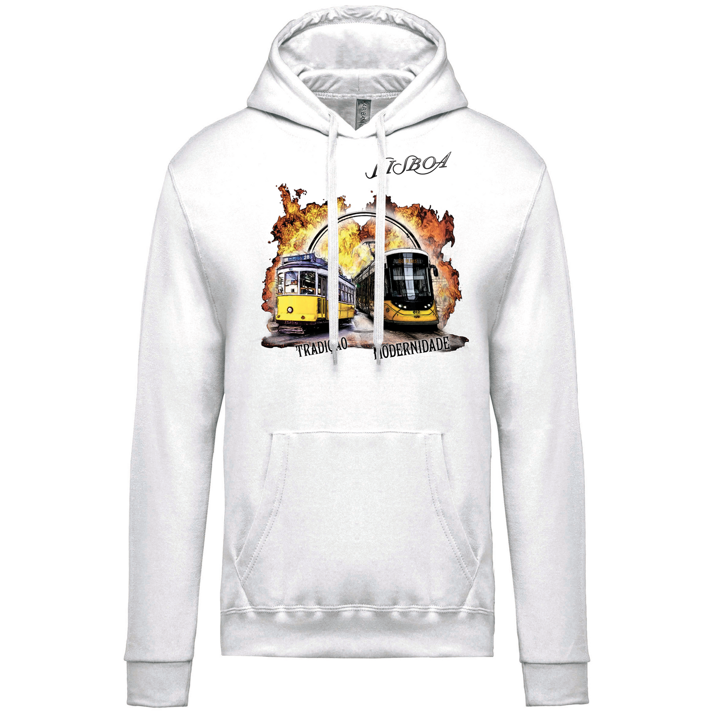 Sweatshirt Kariban com Capuz Tradição e Modernidade