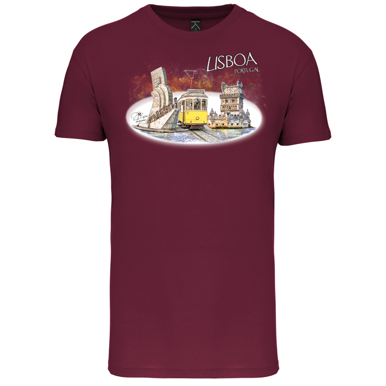 T-Shirt Algodão Biológico Monumentos Belém