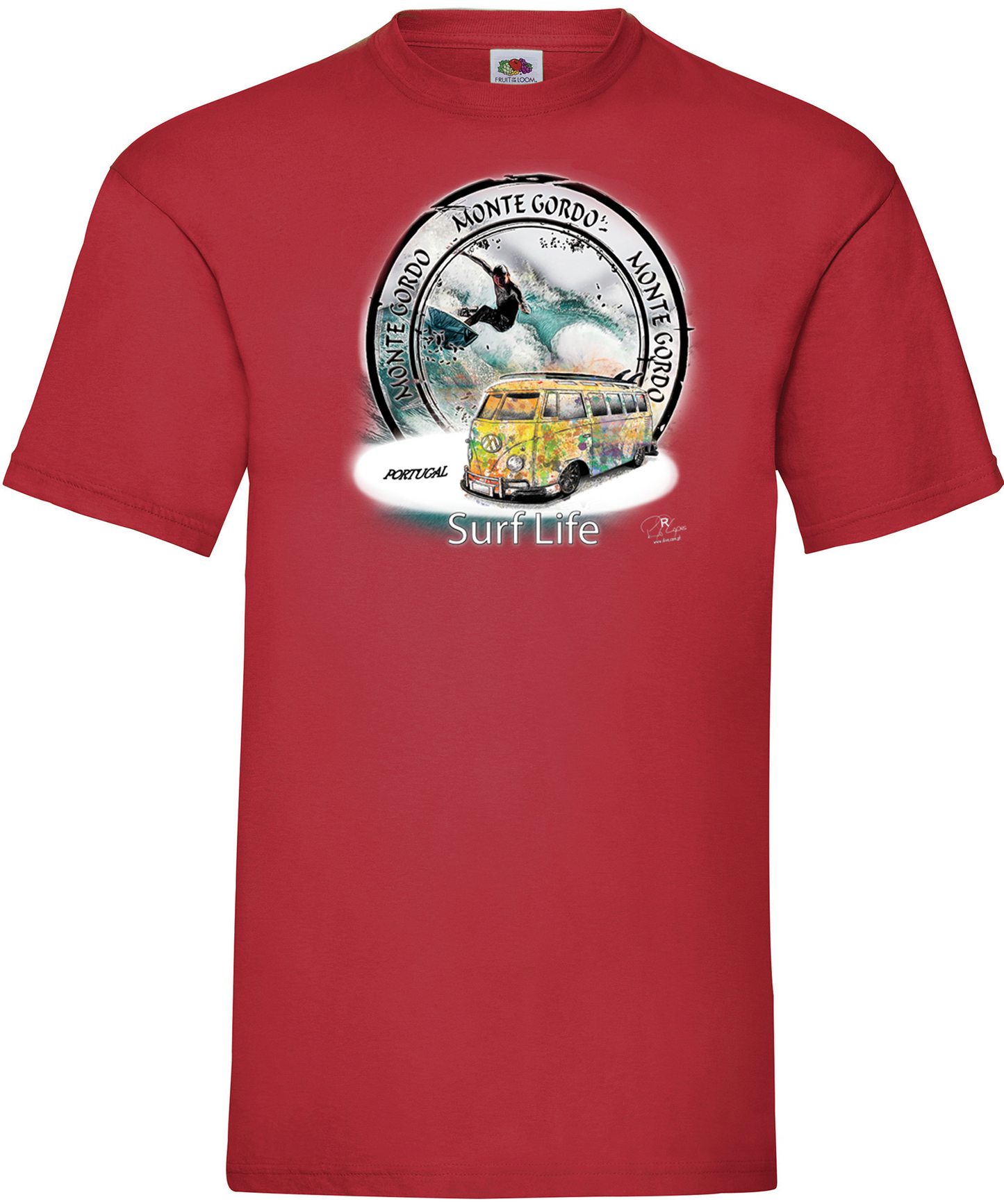 T-shirt Surf Life Monte Gordo