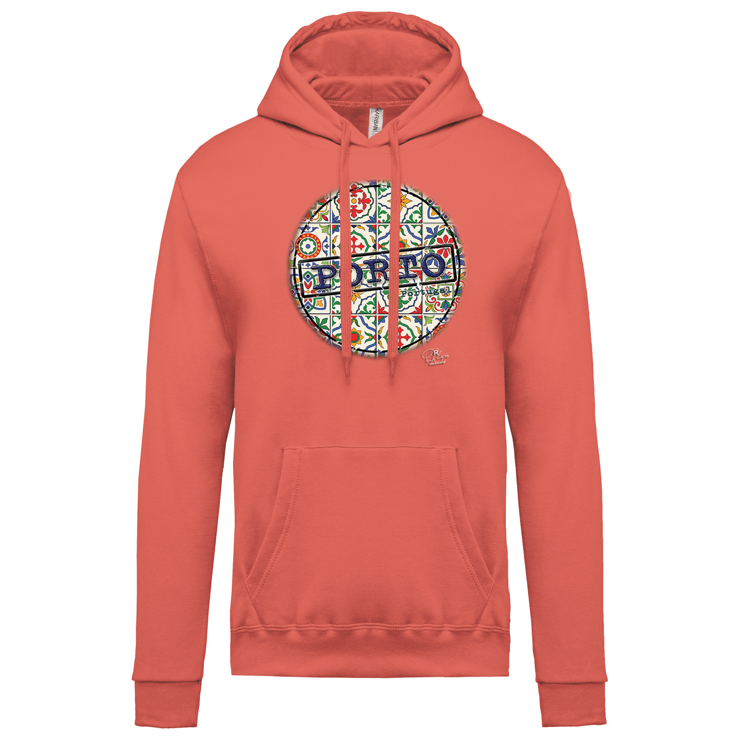 Sweatshirt Kariban com Capuz Pin Porto