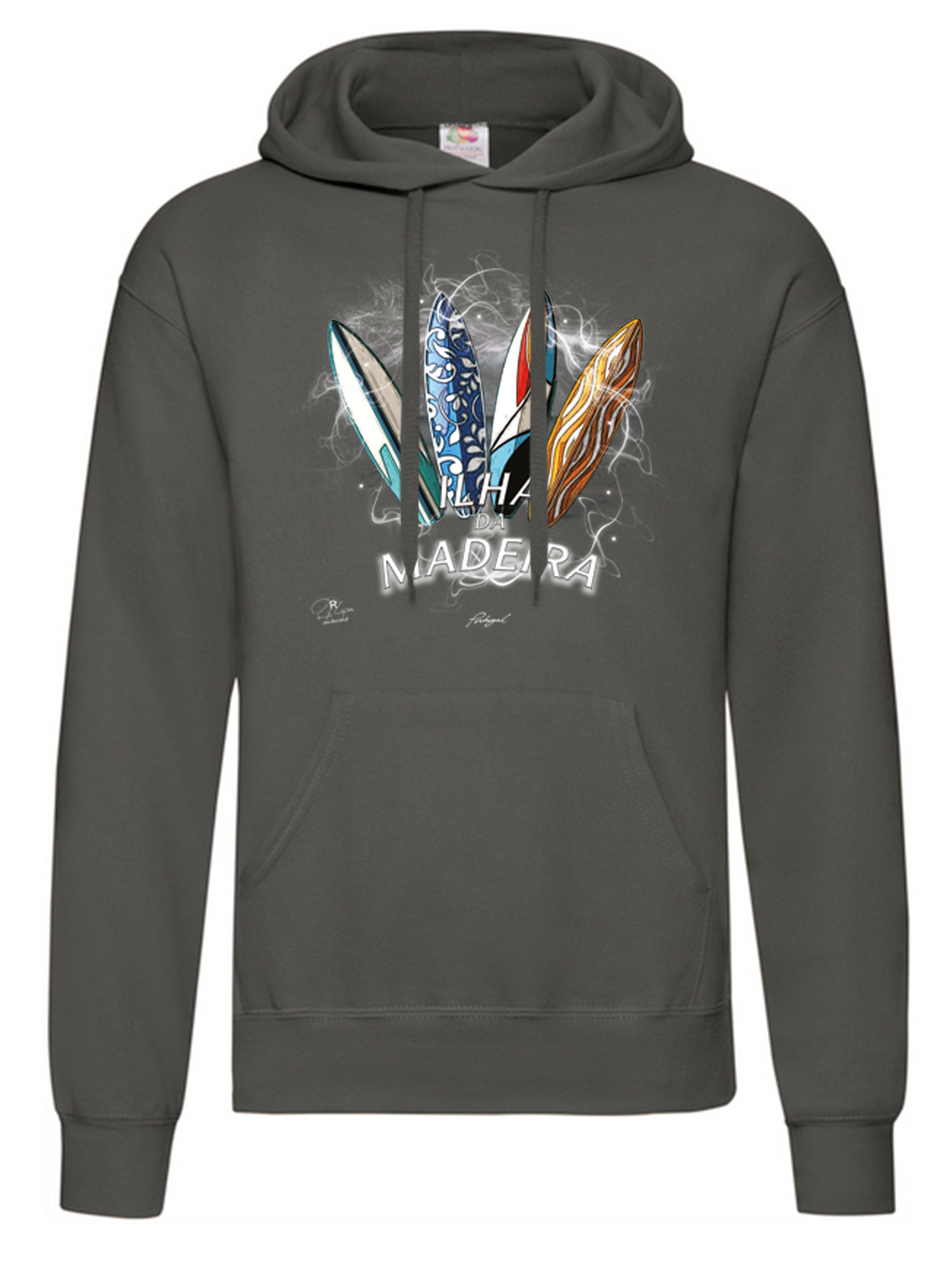 Sweatshirt Surfboards lha da Madeira
