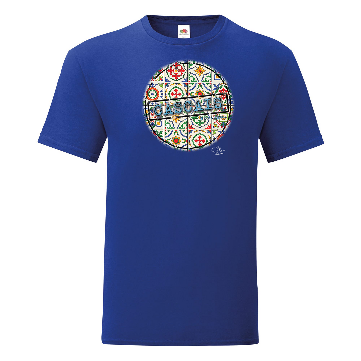 T-shirt Fruit of the Loom, Iconic, 150g, Pin Cascais