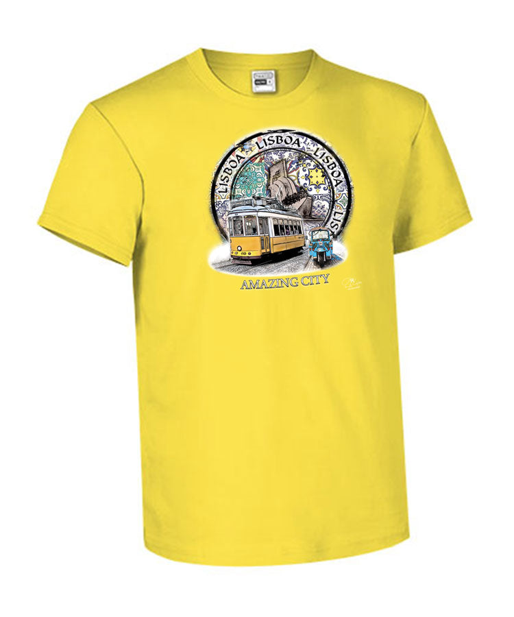 T-shirt Kids Amazing City Lisboa
