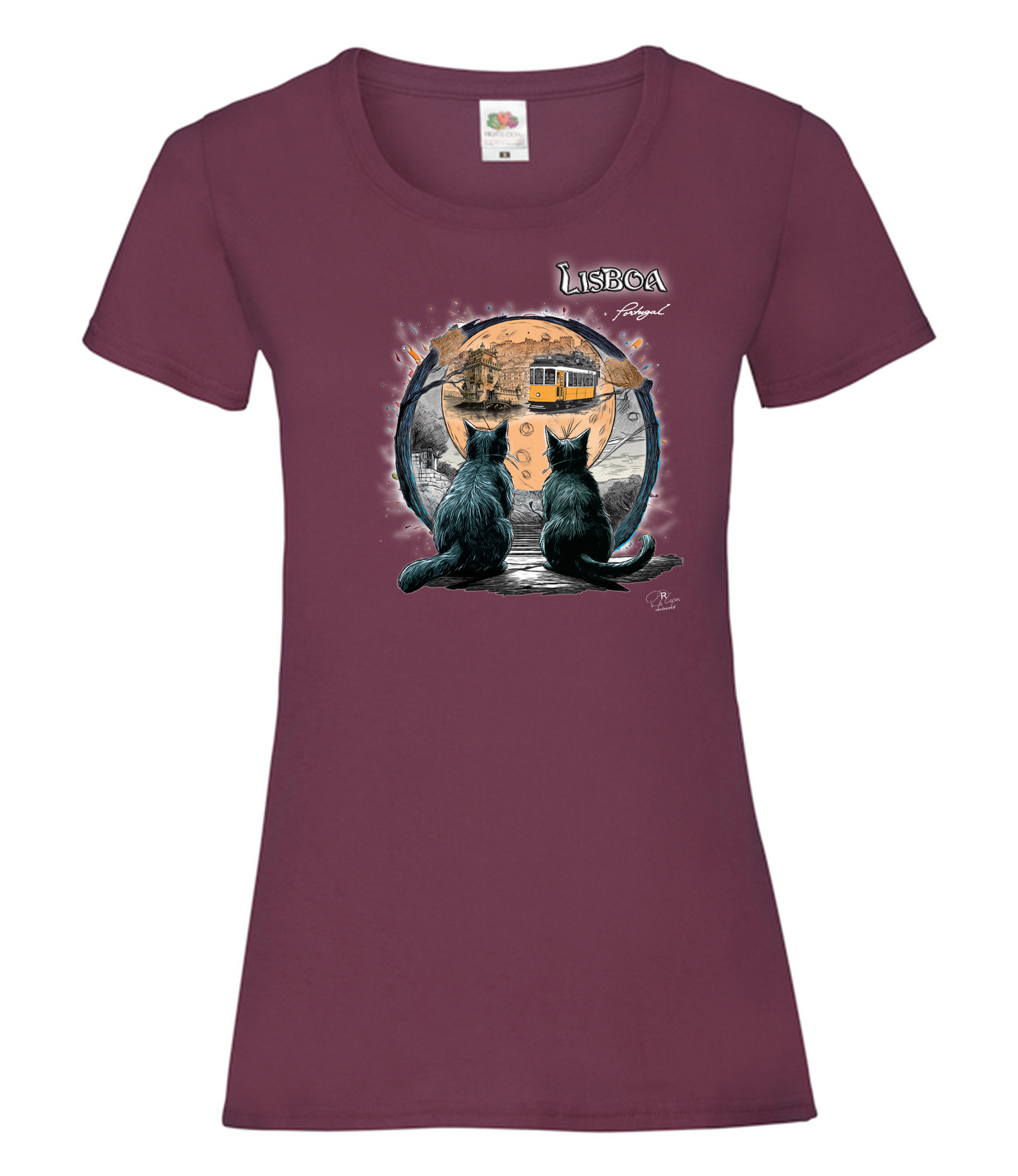 T-shirt Senhora Luar Lisboa