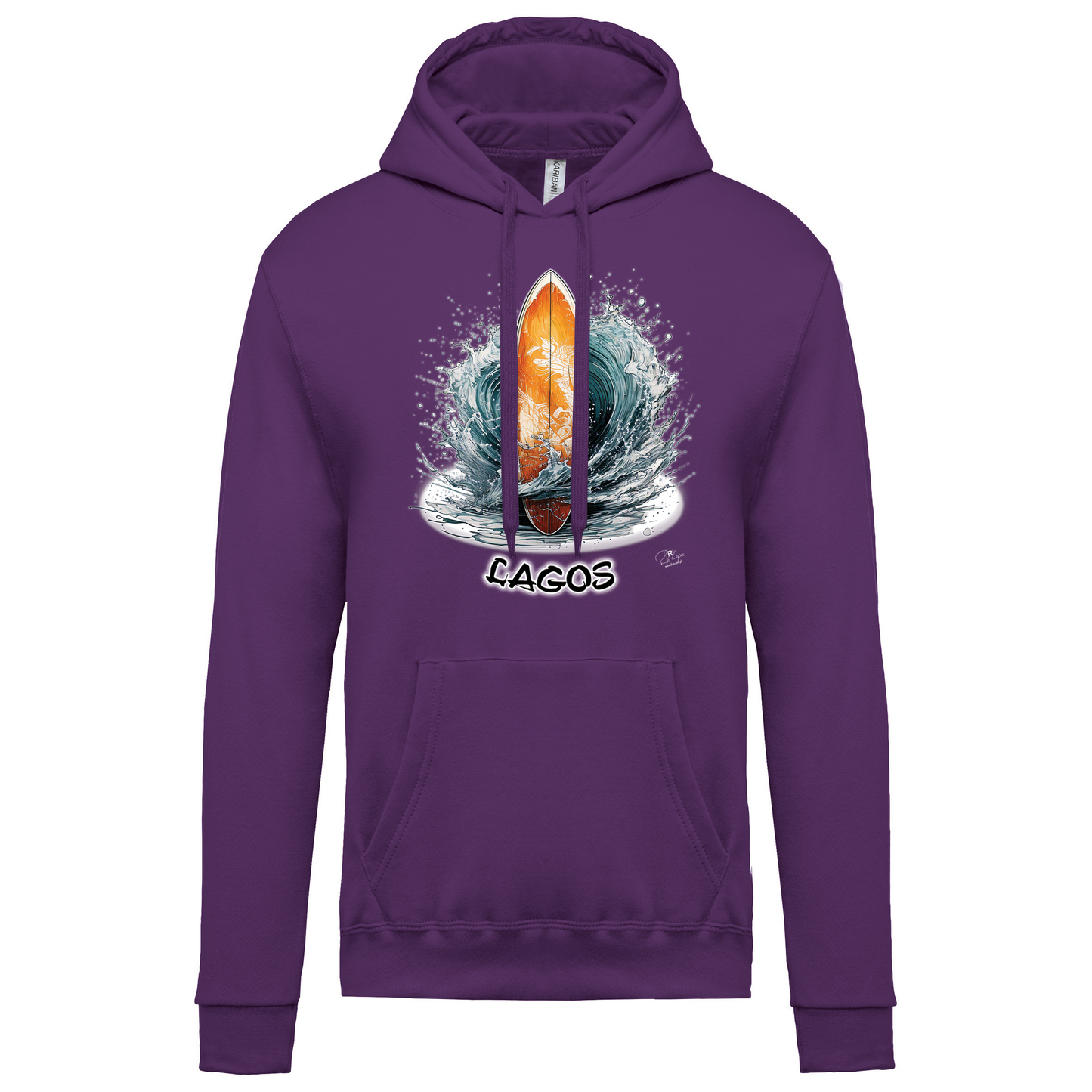 Sweatshirt Kariban com Capuz Prancha Lagos