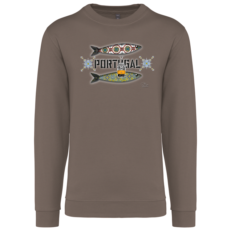 Sweatshirt Kariban sem Capuz Duas Sardinhas Coimbra