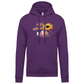 Sweatshirt Kariban com Capuz Madeira Flowers