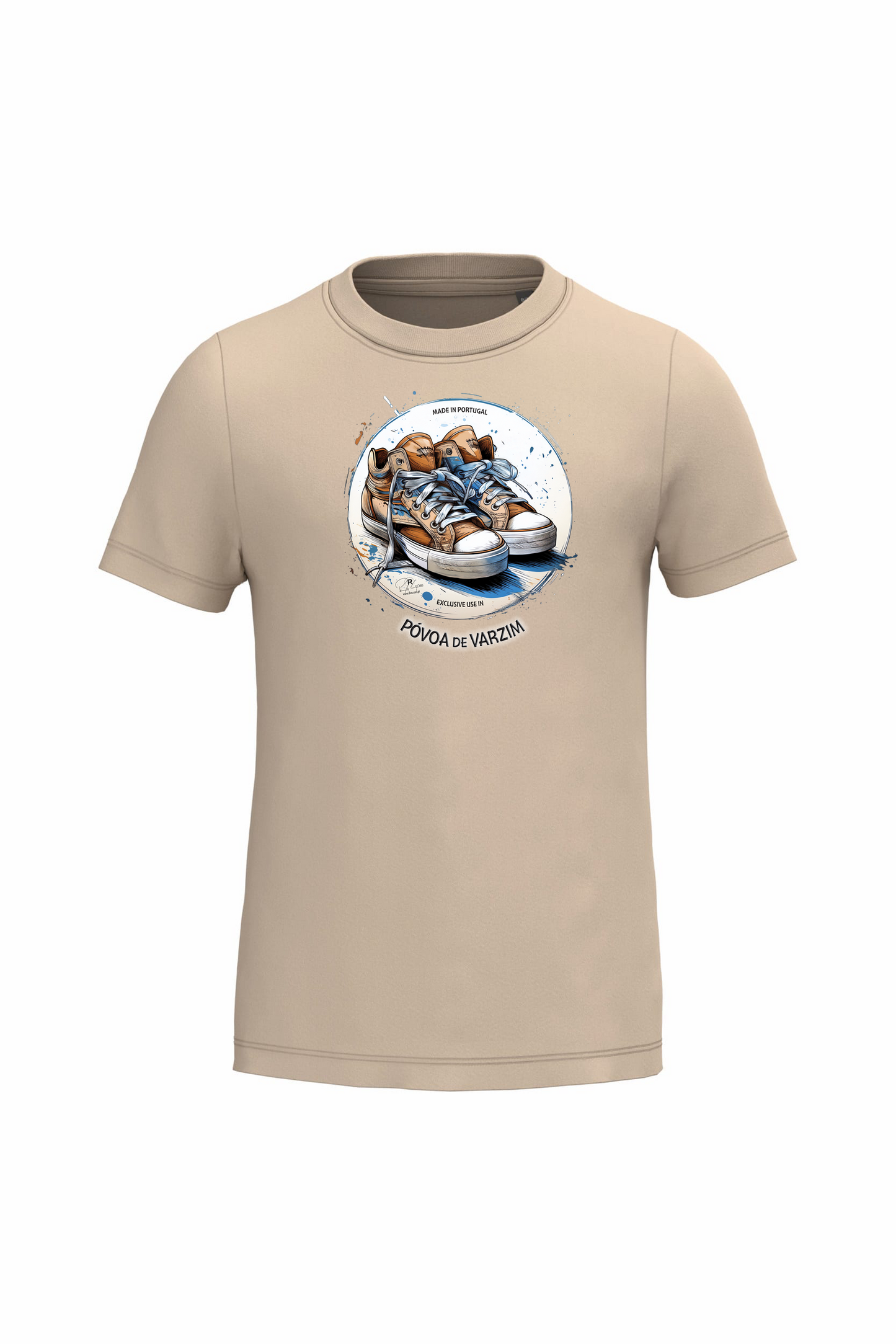 T-shirt de Criança Kariban Exclusive Póvoa de Varzim