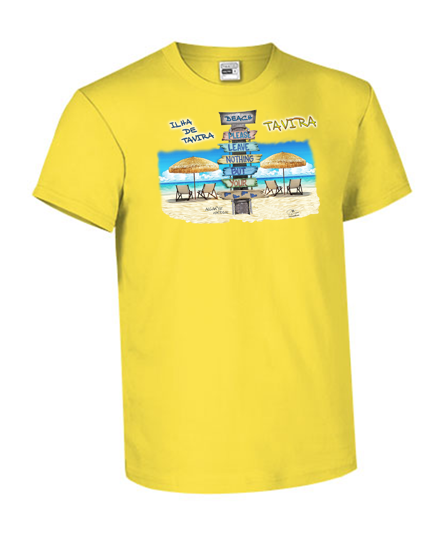 T-shirt Kids Pegadas Tavira