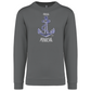 Sweatshirt Kariban sem Capuz Âncora Peniche