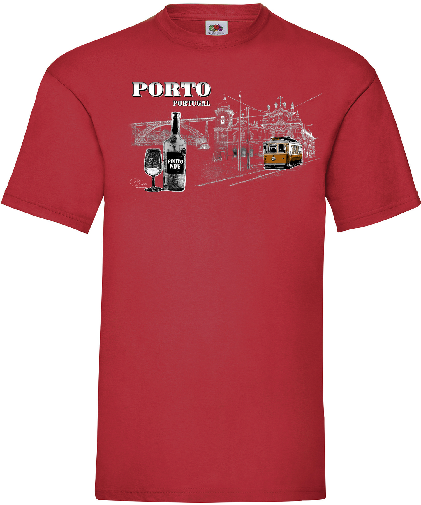 T-shirt Monumentos Porto