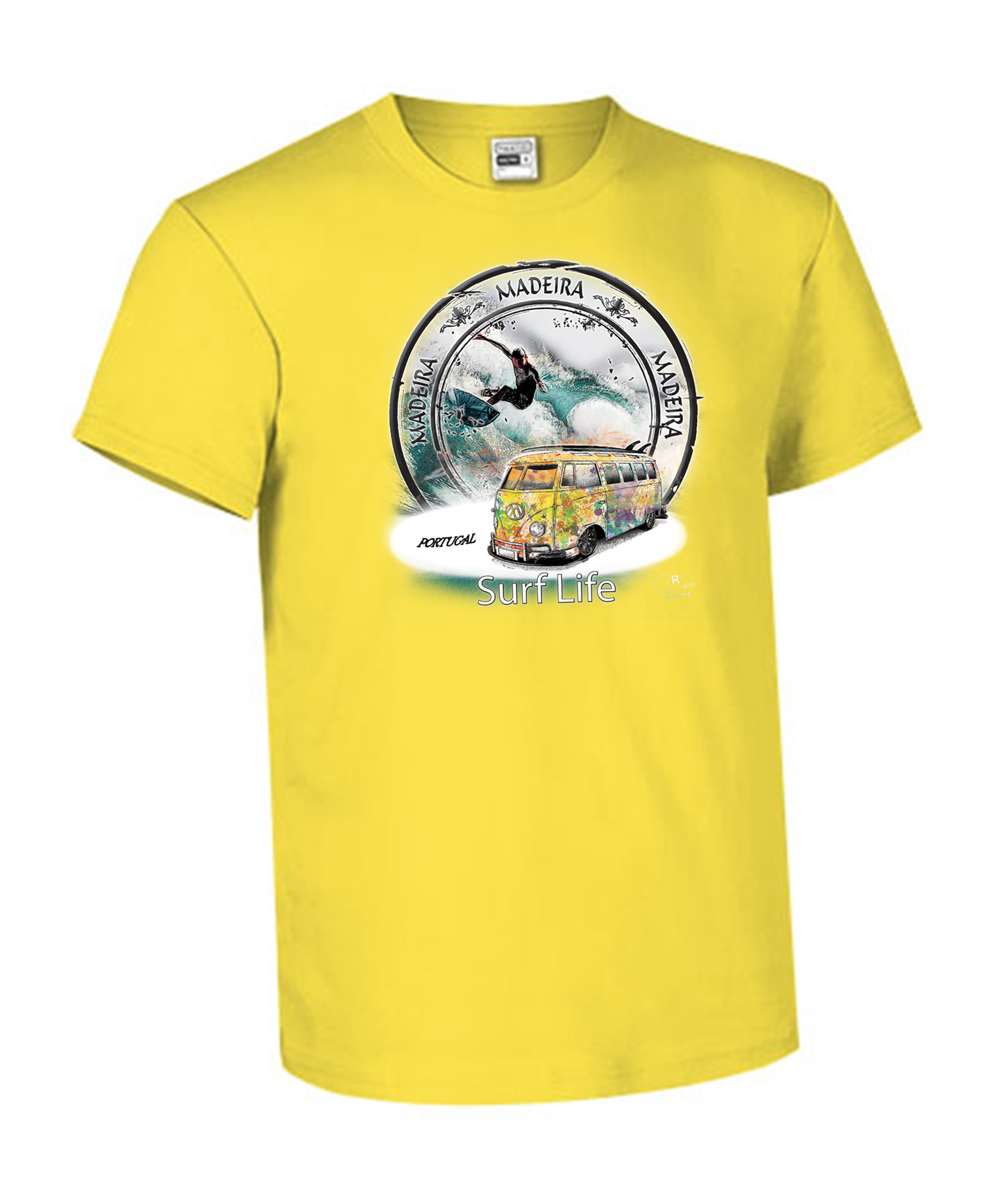 T-shirt Kids Surf Life Ilha da Madeira