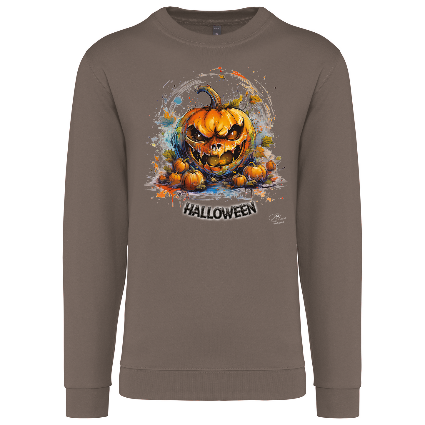 Sweatshirt Kariban sem Capuz Abóbora