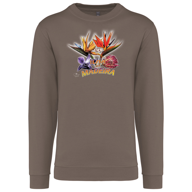 Sweatshirt Kariban sem Capuz Estrelícias