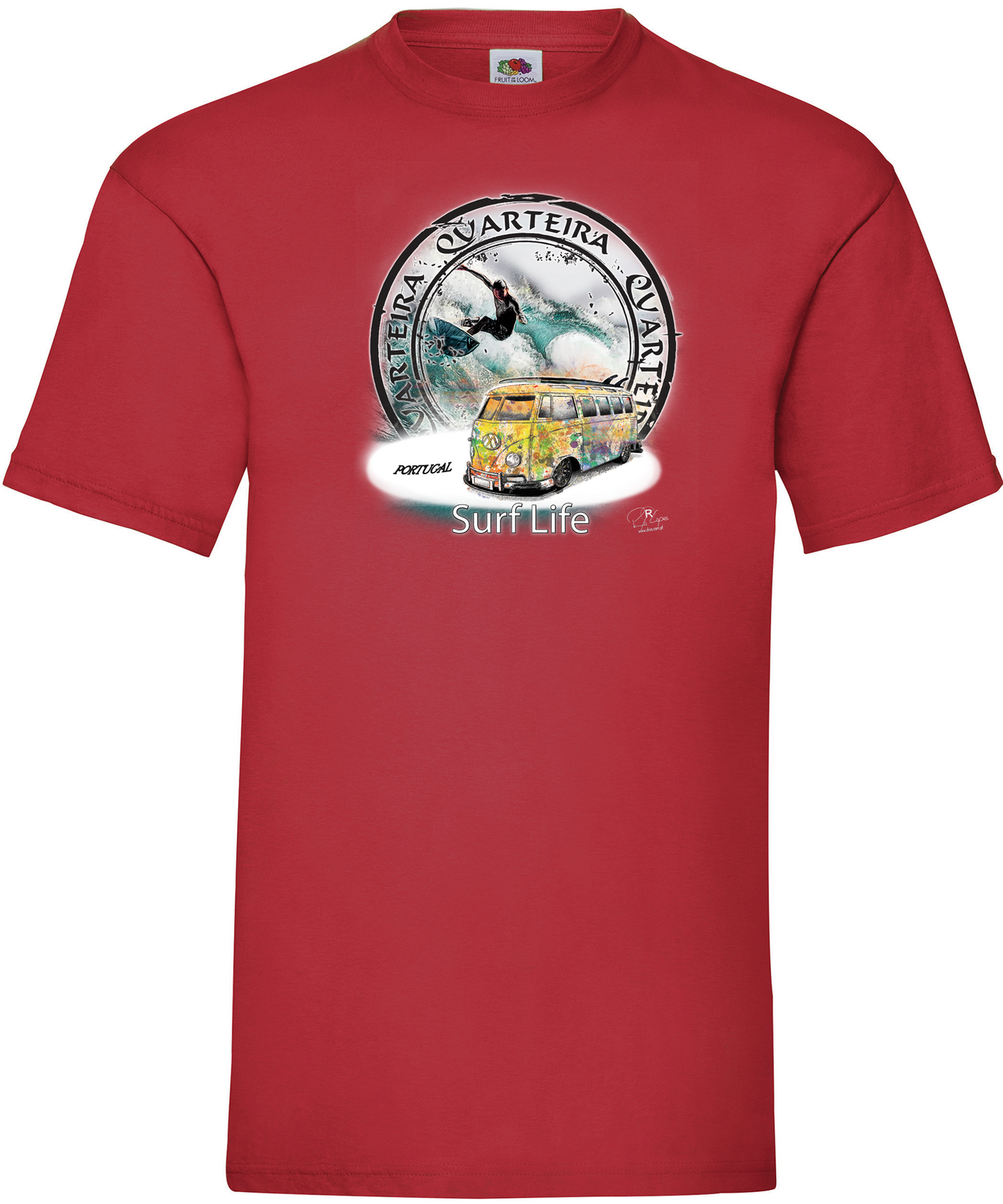 T-shirt Surf Life Quarteira