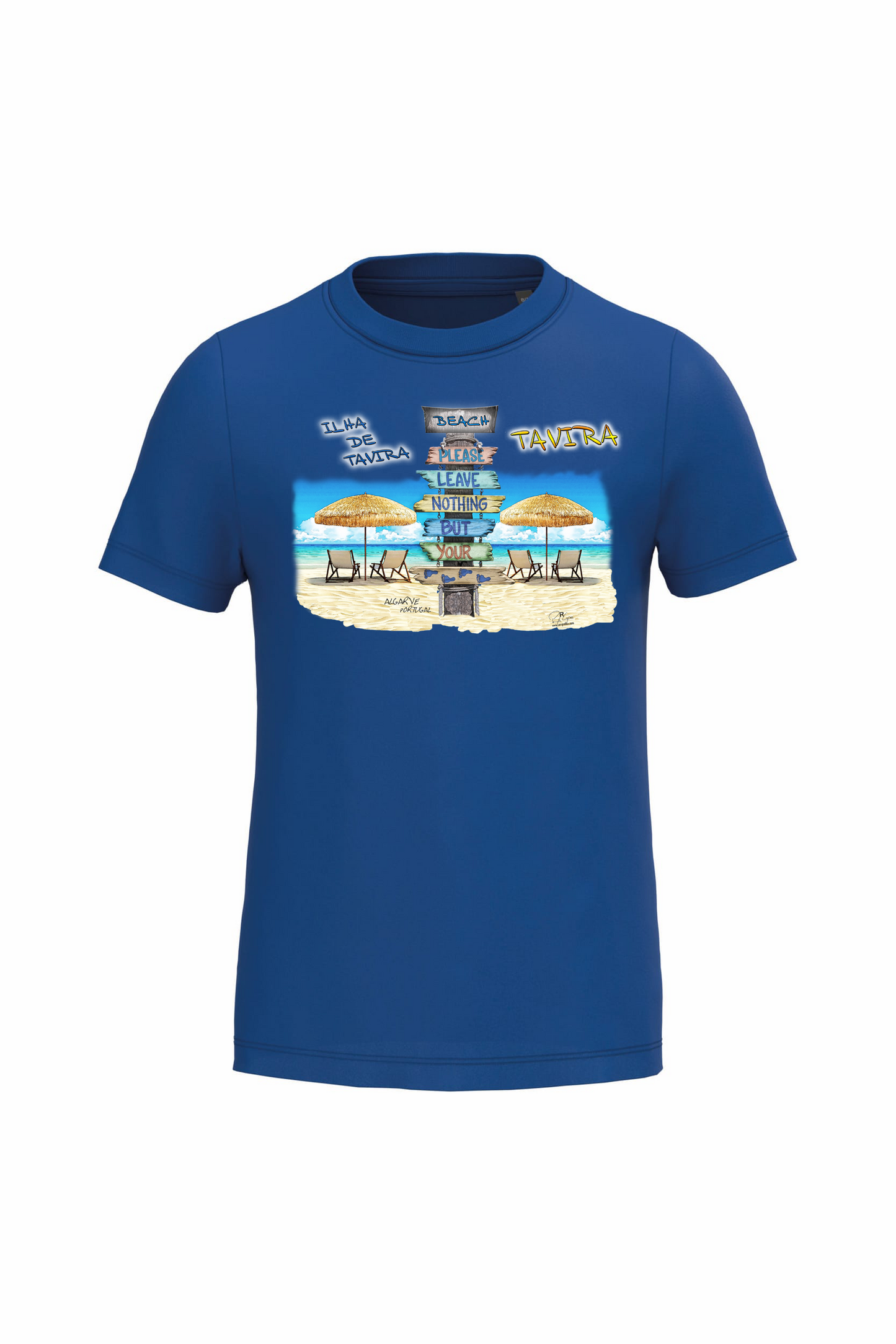 T-shirt de Criança Kariban Pégadas Tavira