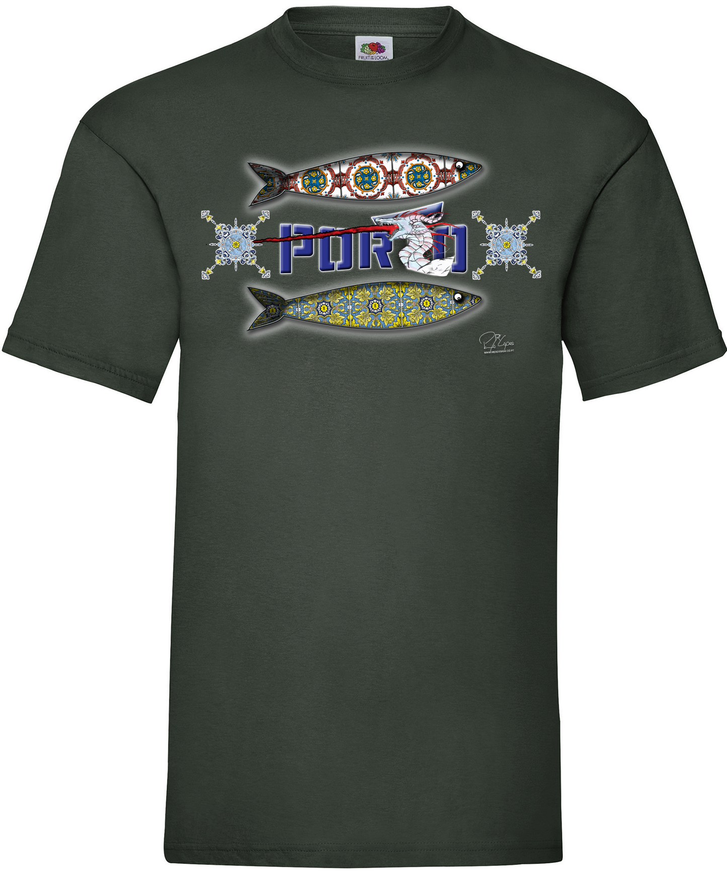T-shirt 2 Sardinhas Porto