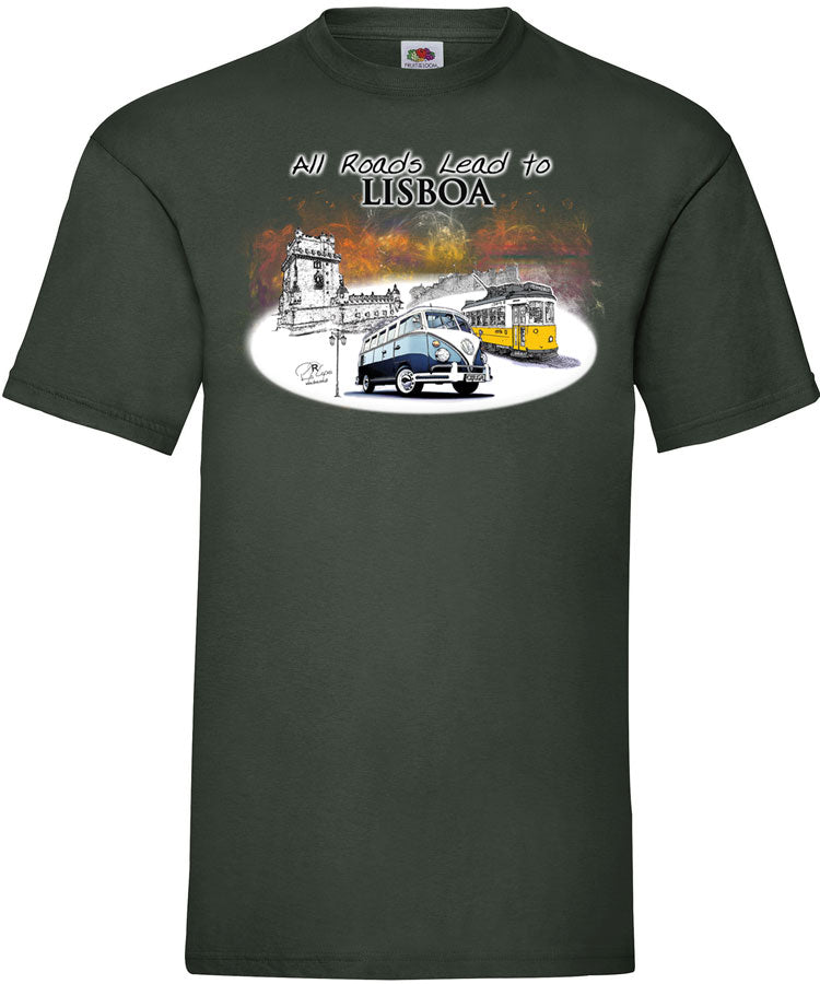 T-shirt All Roads Lead to Lisboa