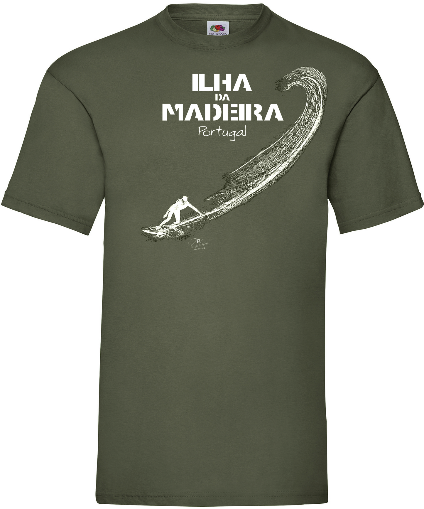 T-shirt Surf Ilha da Madeira