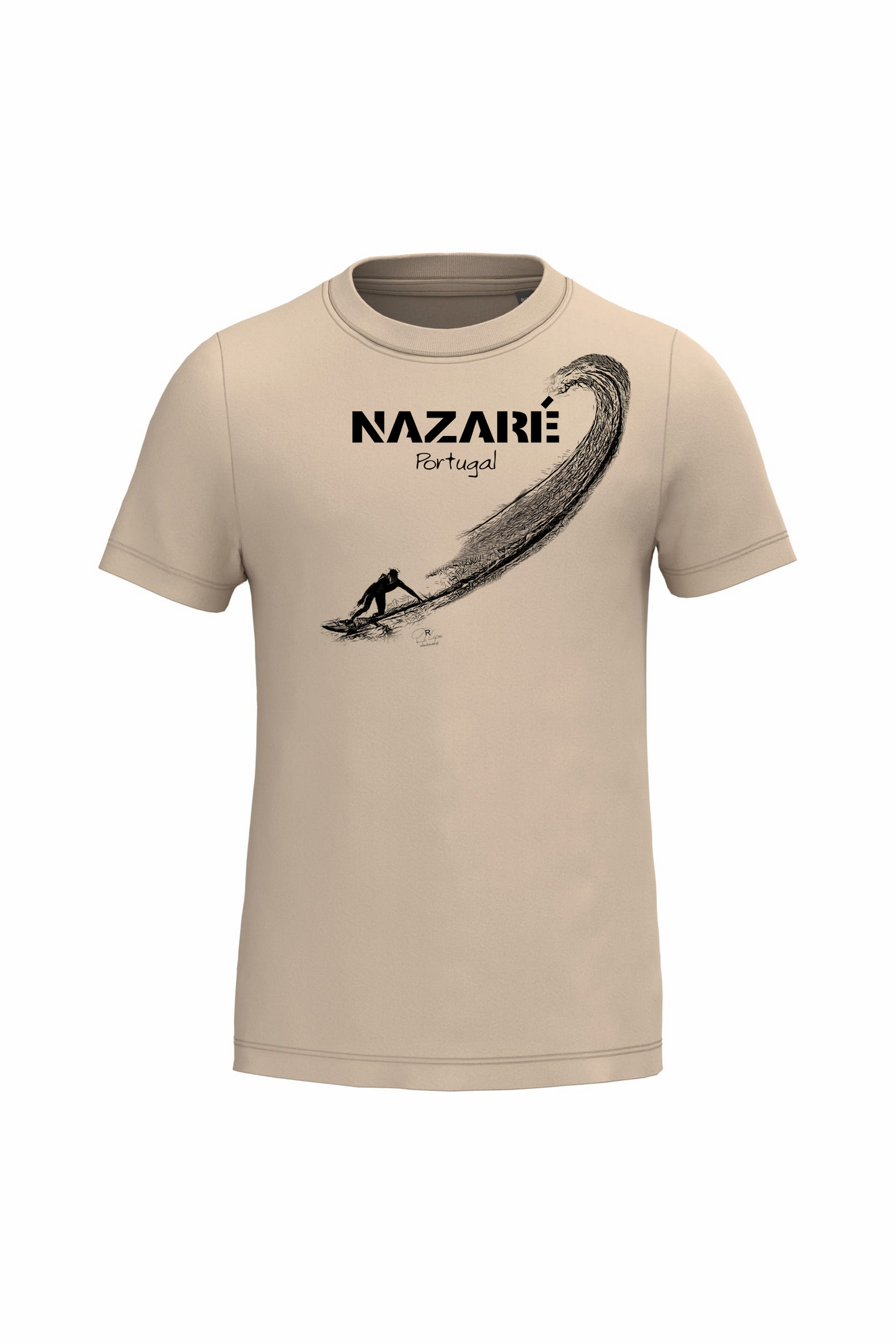 T-shirt de Criança Kariban Surf Nazaré
