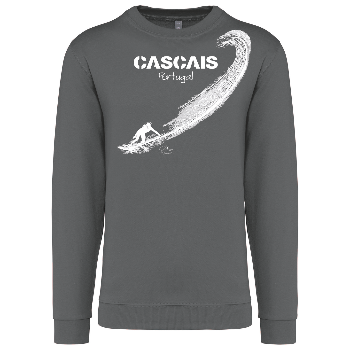 Sweatshirt Kariban sem Capuz Surf Cascais