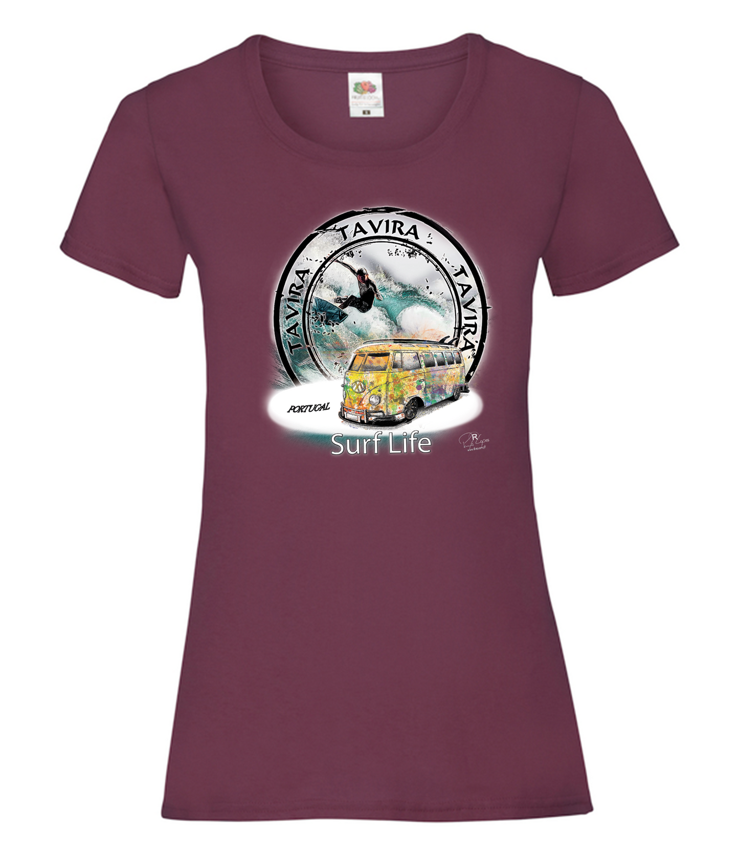 T-shirt Senhora Surf Life Tavira