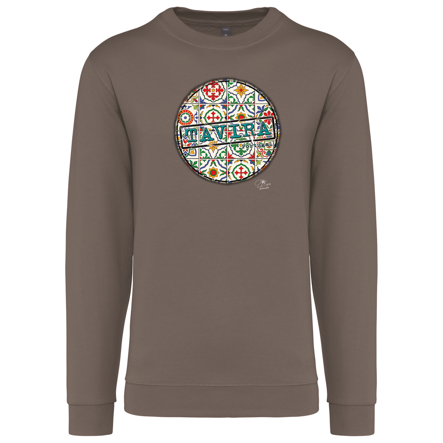 Sweatshirt Kariban sem Capuz Pin Tavira
