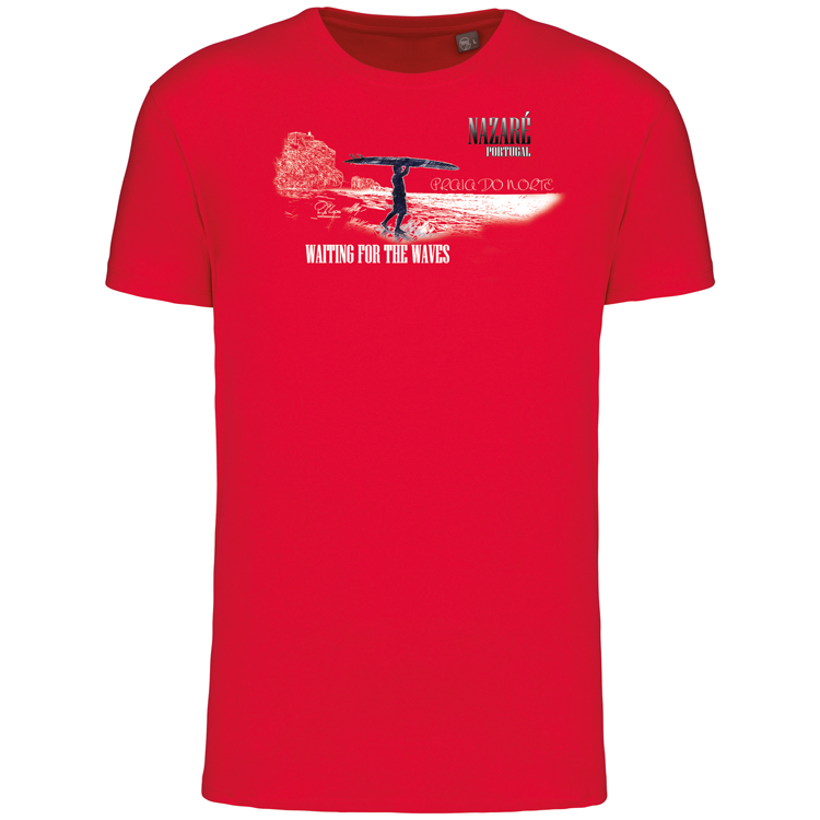 T-Shirt Algodão Biológico Praia do Norte