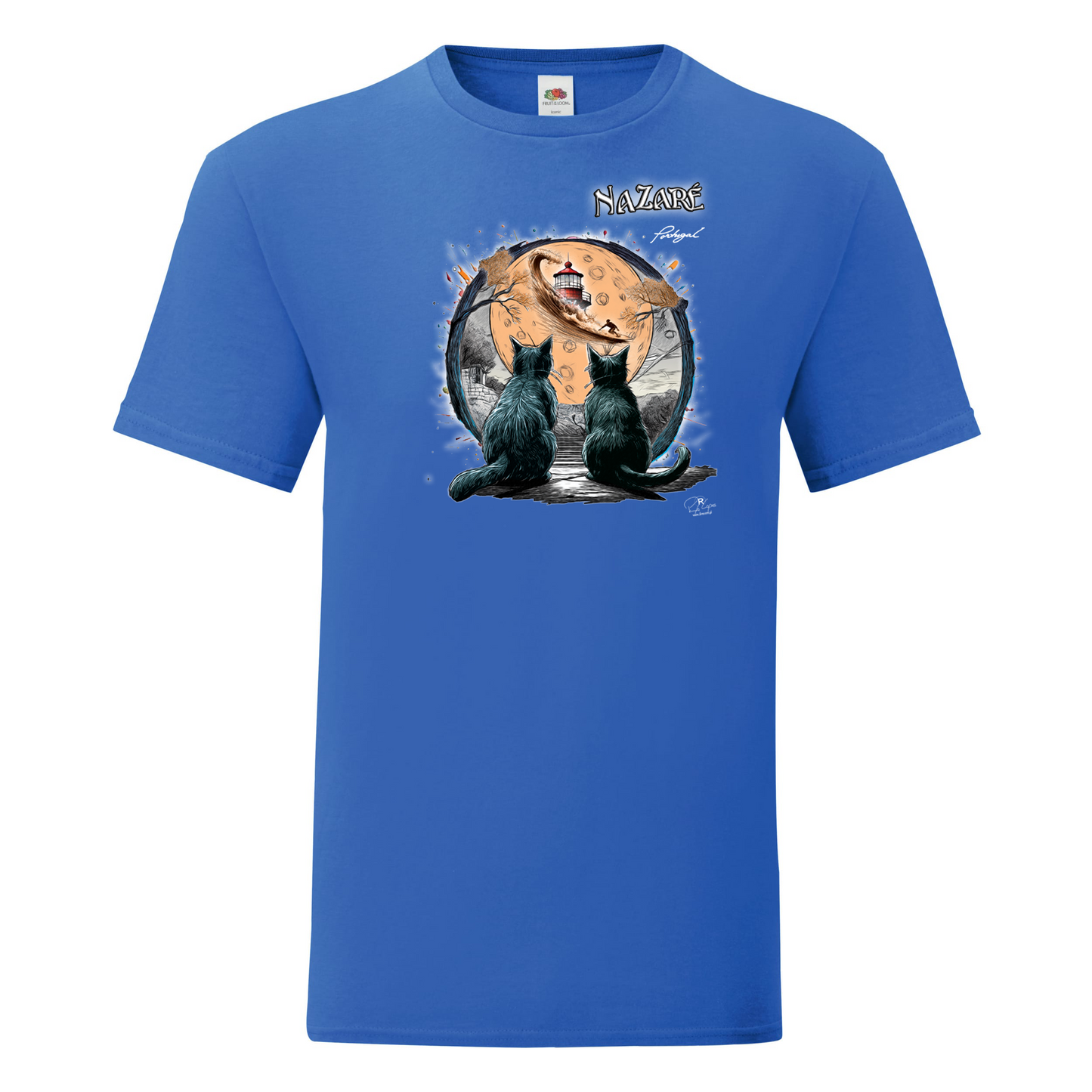 T-shirt Fruit of the Loom, Iconic, 150g, Luar Nazaré