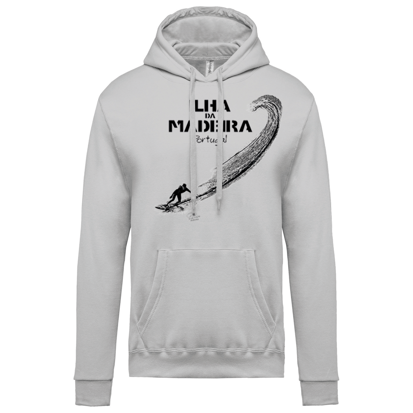 Sweatshirt Kariban com Capuz Surf Ilha da Madeira