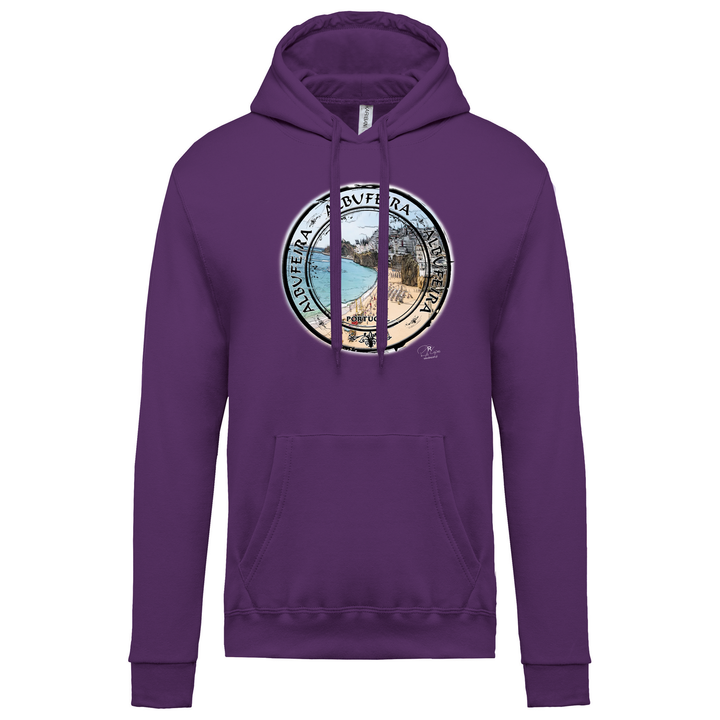Sweatshirt Kariban com Capuz Selo Albufeira