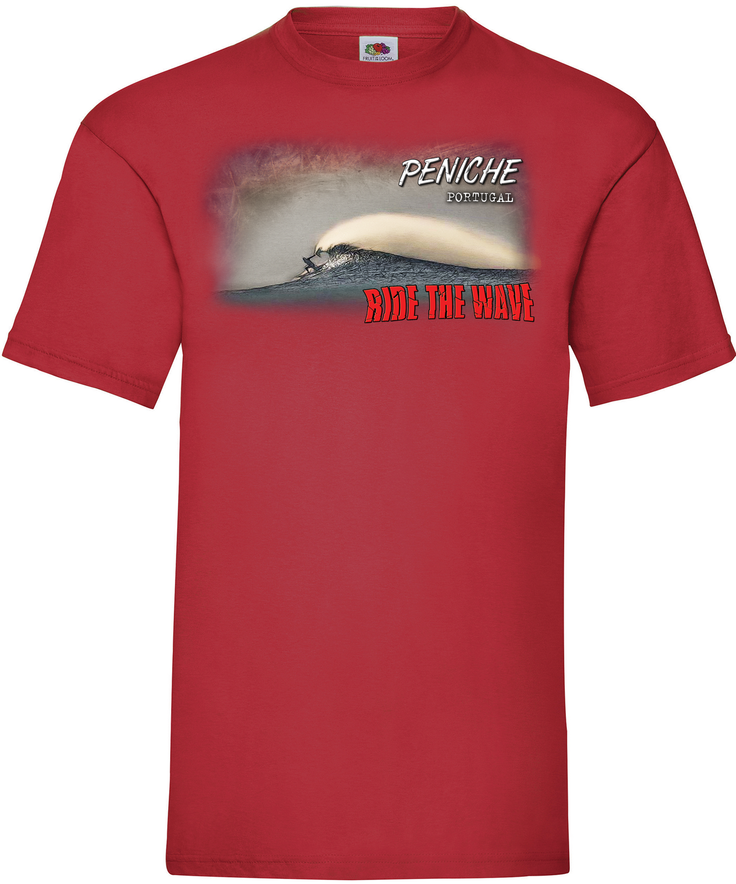 T-shirt Ride the Wave Peniche