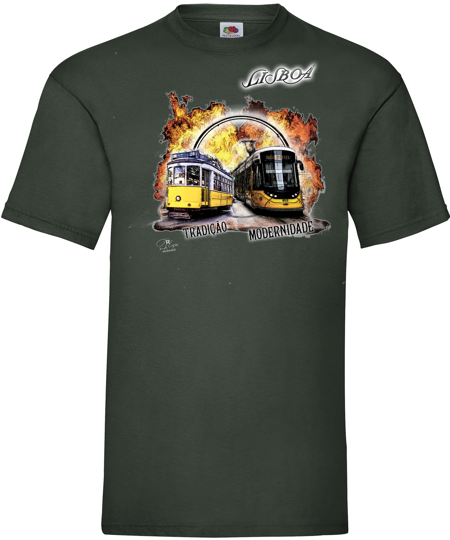 T-shirt Tradição e Modernidade