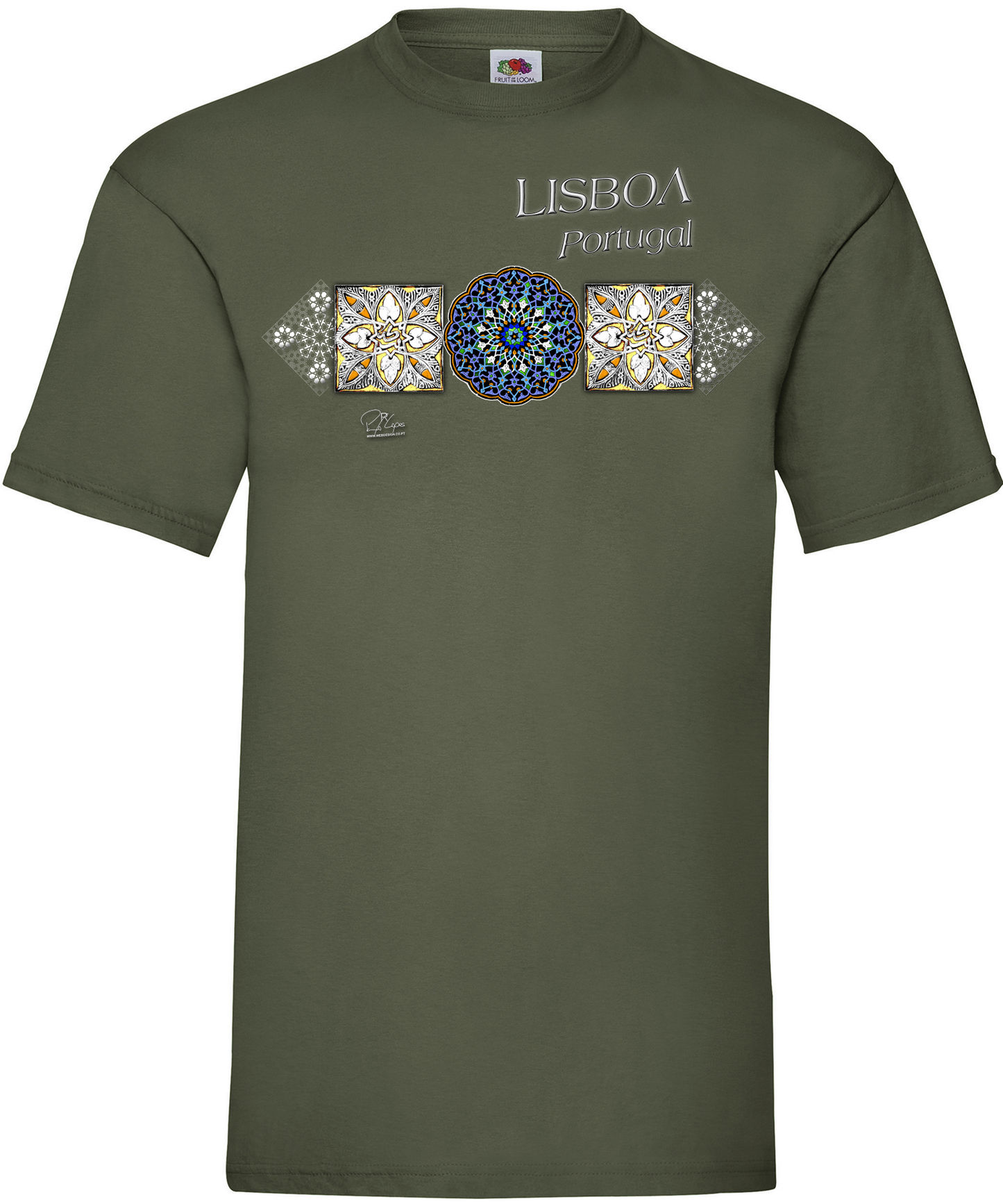 T-shirt Azulejo Árabe Lisboa