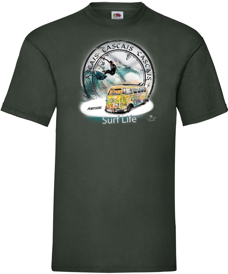 T-shirt Surf Life Cascais