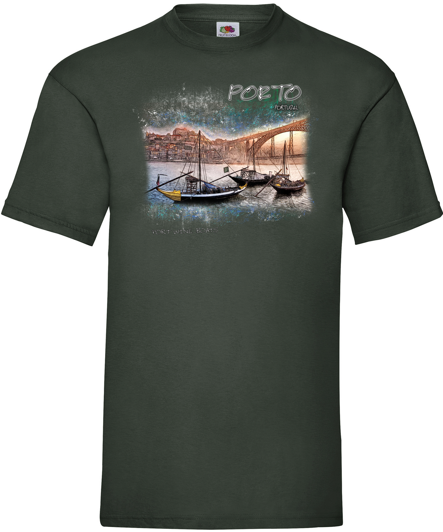 T-shirt Port Wine Boats