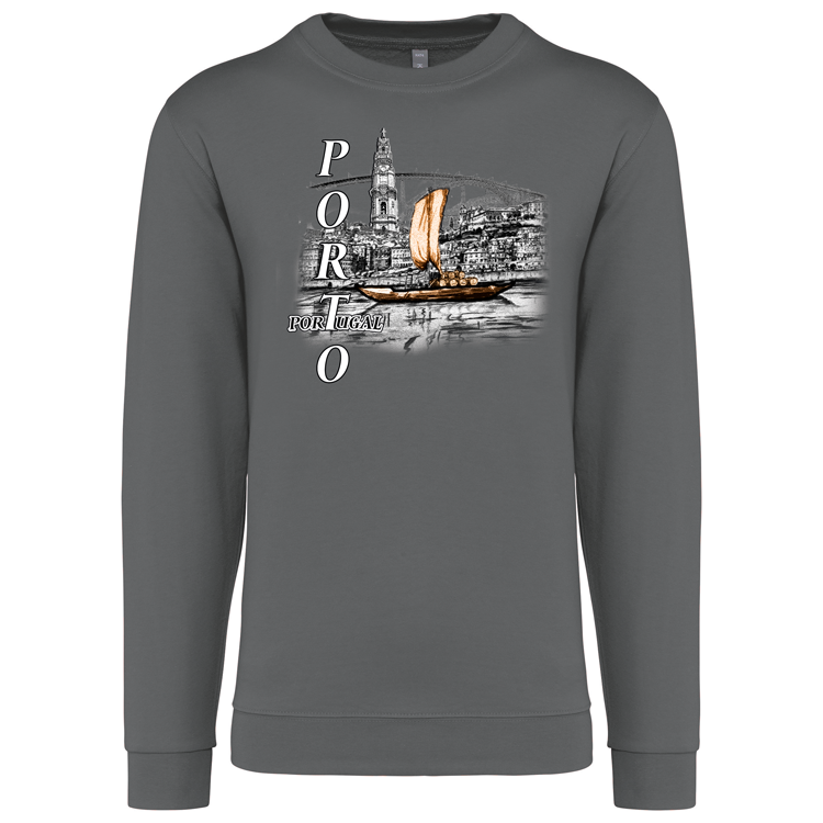 Sweatshirt Kariban sem Capuz Ribeira