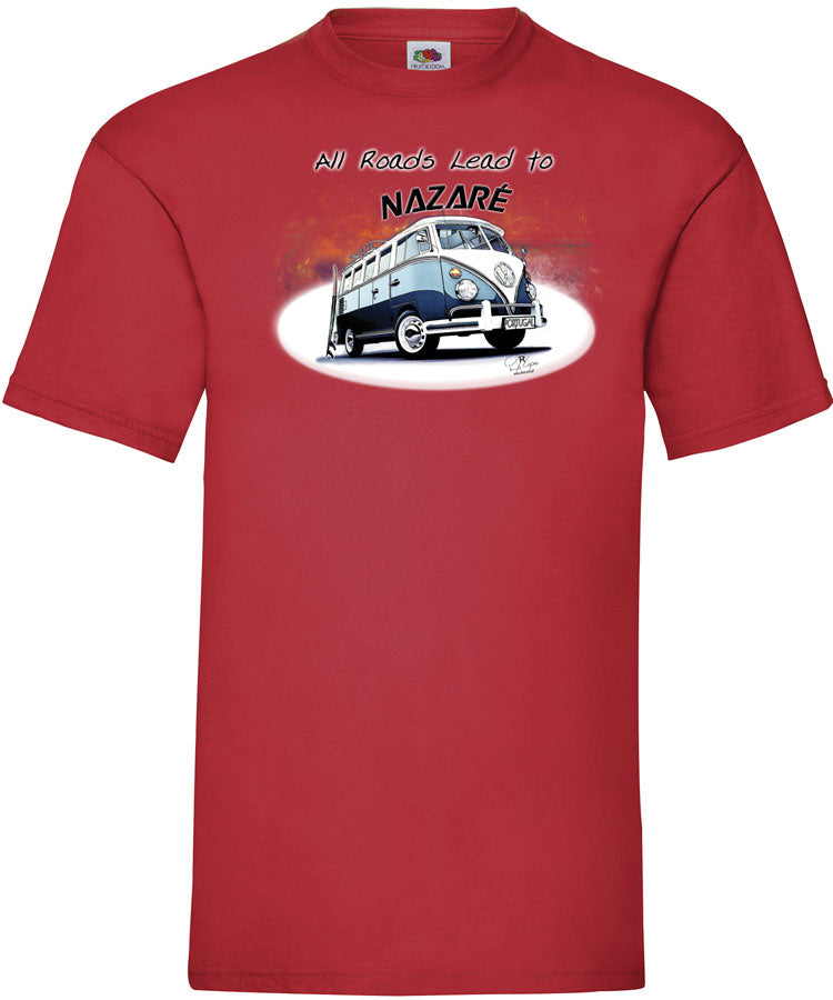 T-shirt All Roads Lead to Nazaré