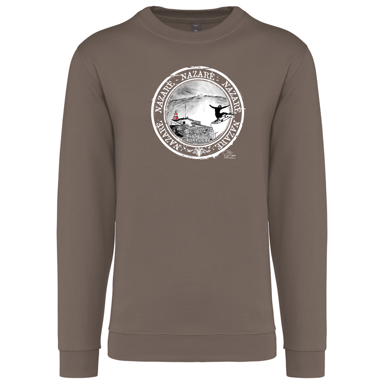 Sweatshirt Kariban sem Capuz Selo Nazaré