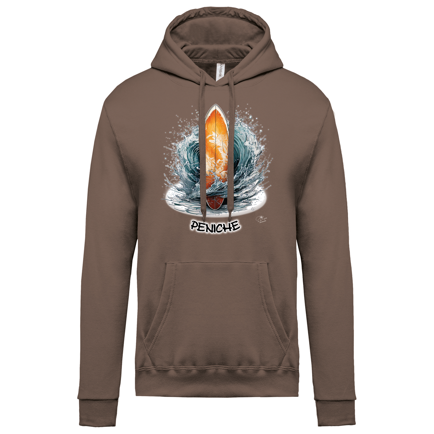 Sweatshirt Kariban com Capuz Prancha Peniche