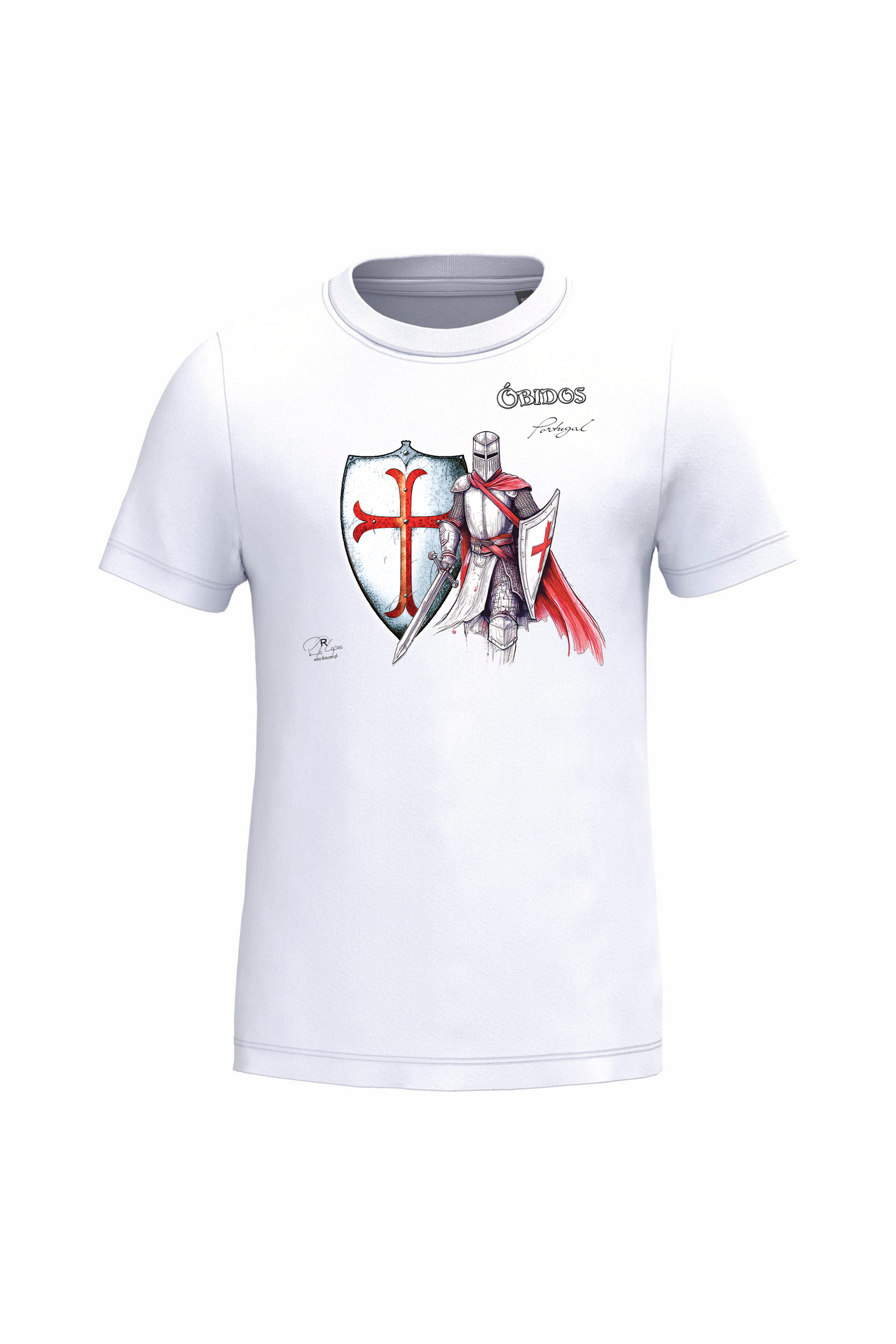 T-shirt de Criança Kariban  Templários
