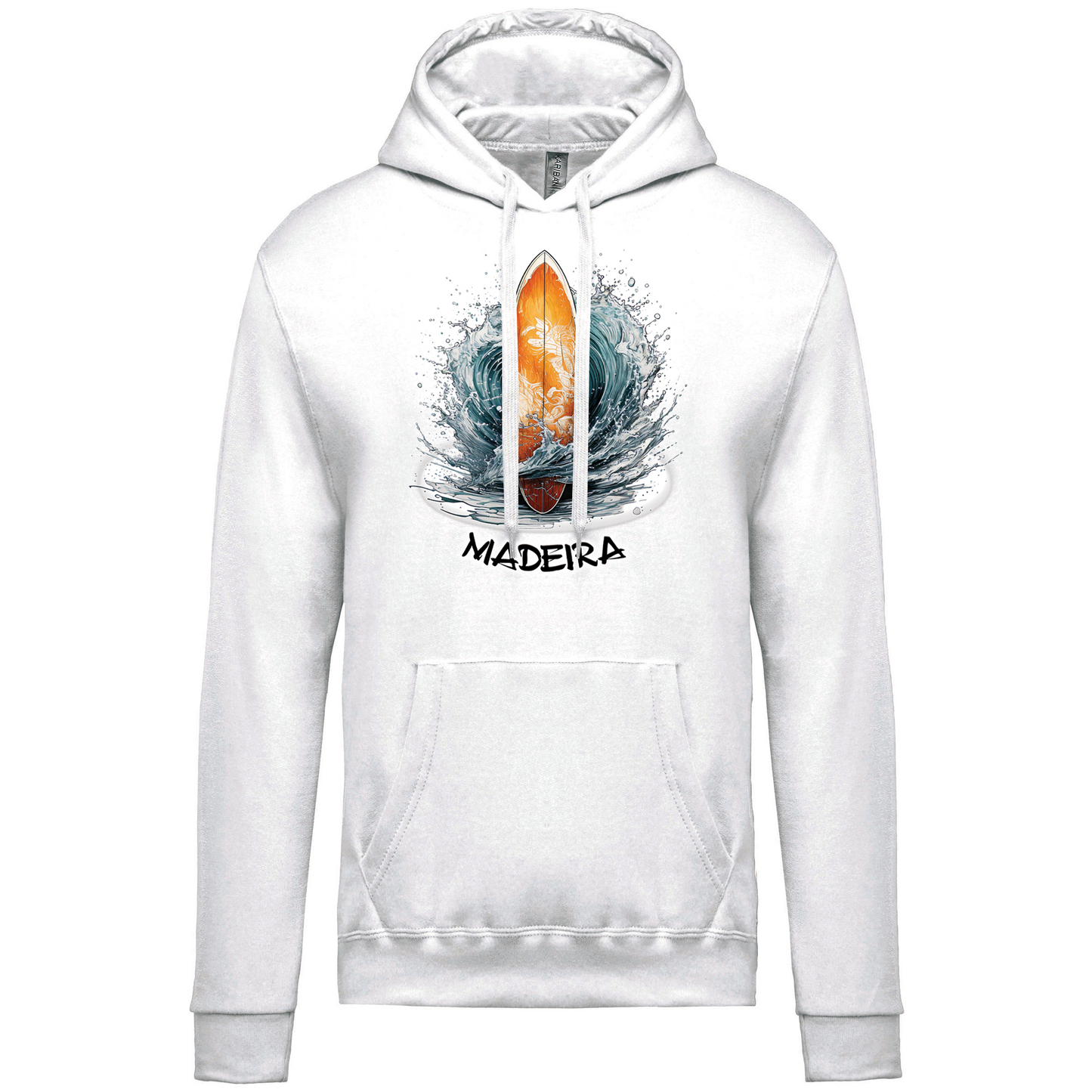 Sweatshirt Kariban com Capuz Prancha Madeira